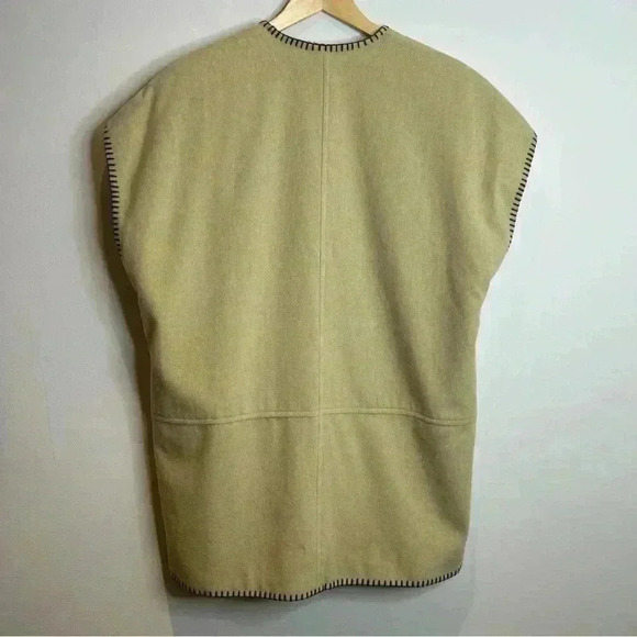 NWT OLSEN Wool Cashmere Vest PTP 24” - Picture 10 of 13